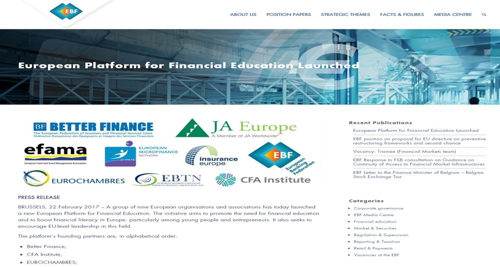 European Platform for Financial Education