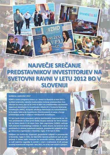 investo.si - največje srečanje predstavnikov investitorjev v 2012 bo v Sloveniji1