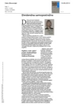 Dividendna samopostrežna
