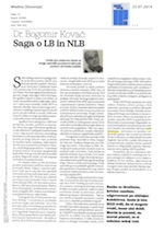 Dr Bogomir_Kovač_Saga_o_LB_in_NLB