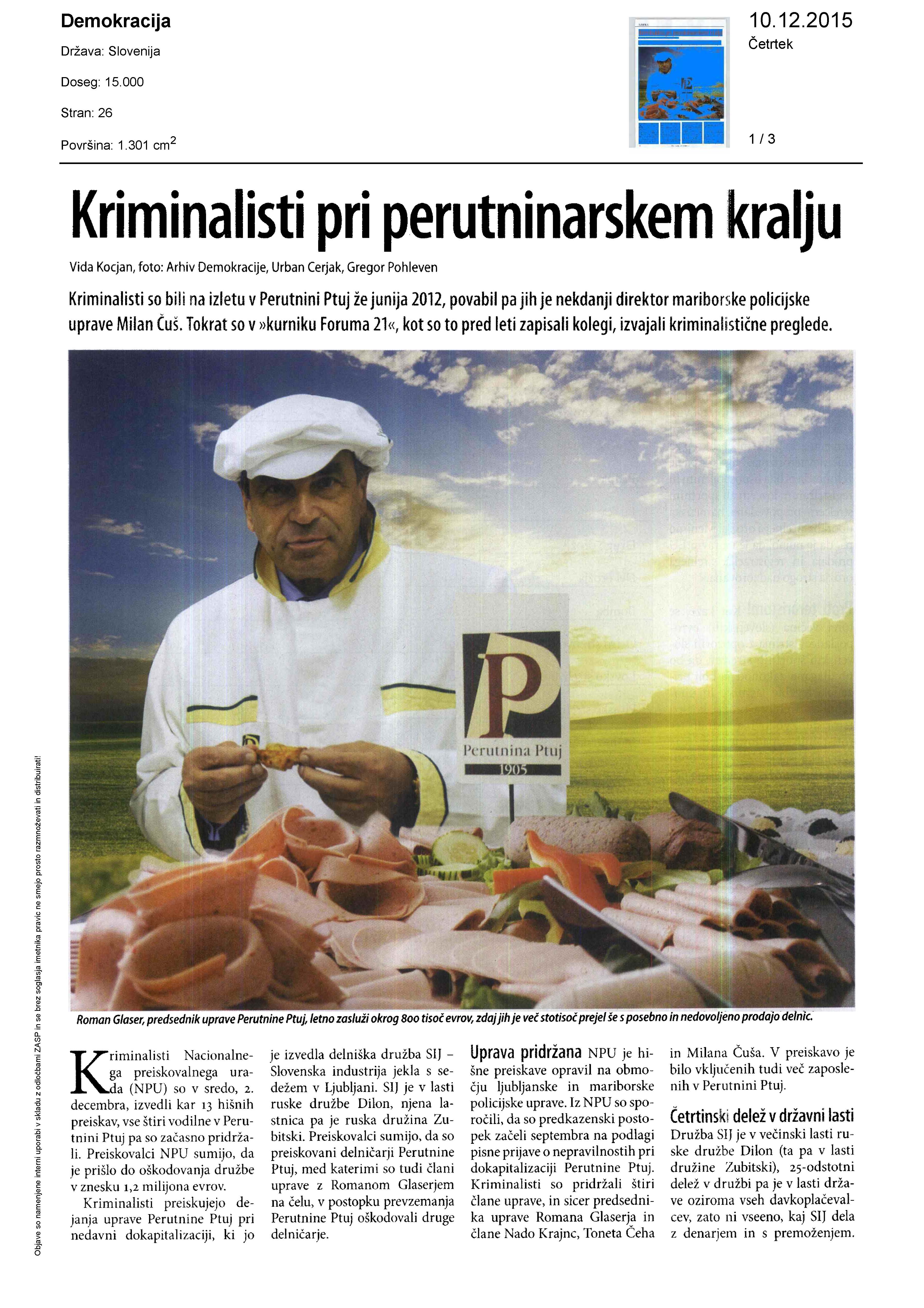 Kriminalisti pri perutninarskem kralju Page 1