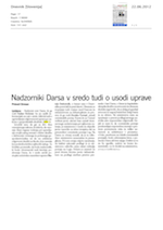 Nadzorniki Darsa_v_sredo_tudi_o_usodi_uprave