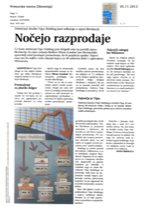 Nočejo razprodaje