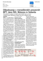 Oškodovanja v_menedžerskih_prevzemih_BPT_lskre_ISD_Motvoza_in_Svilanita