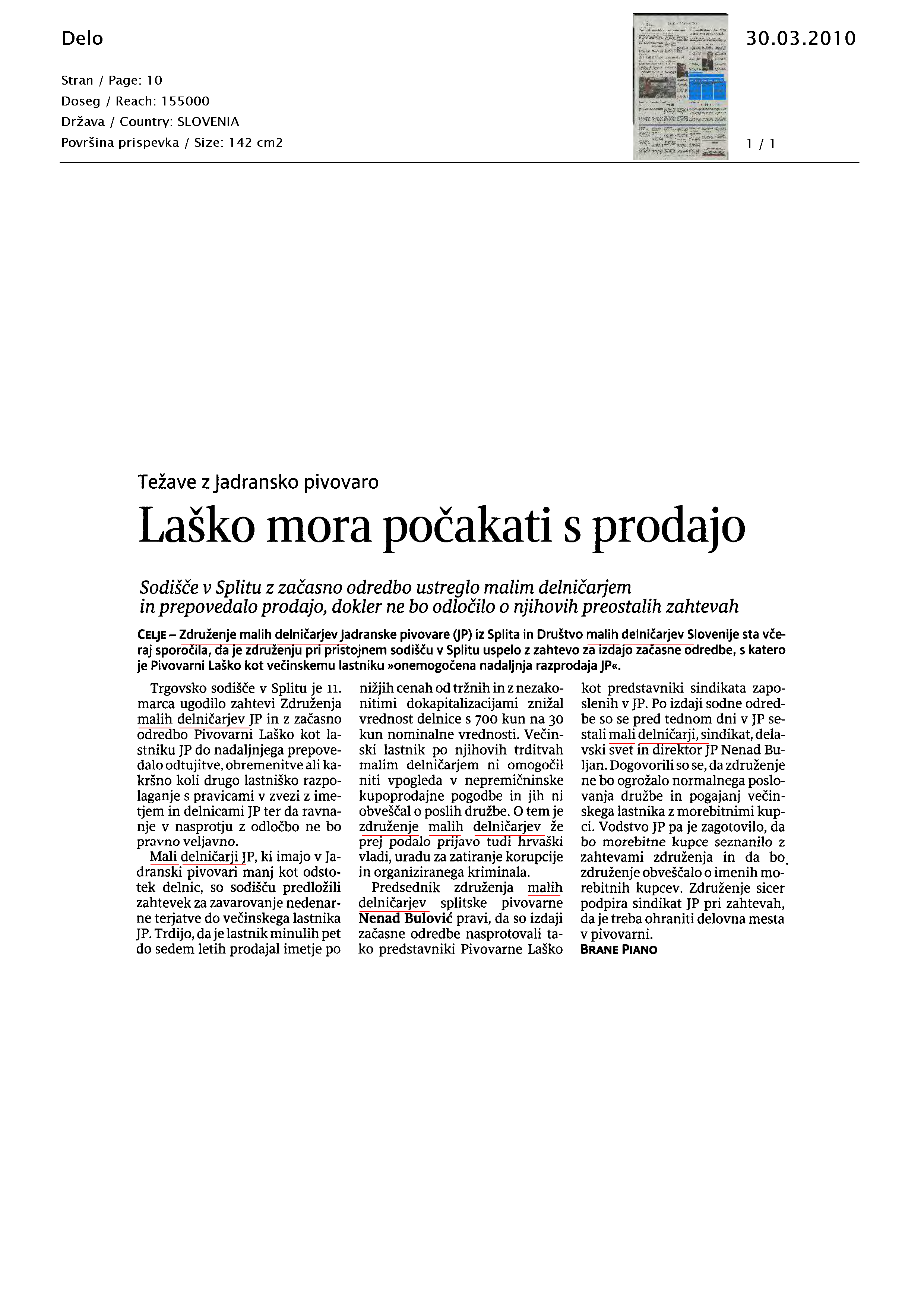 La_ko_mora_po_akati_s_prodajo