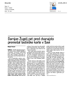Damjan ugelj_pet_pred_dvanajsto_preme_al_lastni_ke_karte_v_Savi