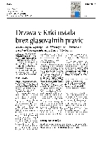 Dr ava_v_Krki_ostala_brez_glasovalnih_pravic