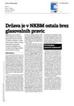Država je_v_NKBM_ostala_brez_glasovalnih_pravic