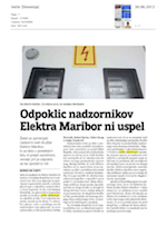 Odpoklic nadzornikov_Elektra_Maribor_ni_uspel