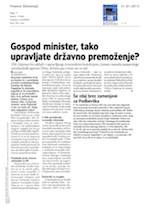 Gospod minister_tako_upravljate_državno_premoženje_