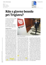 Kdo z_glavno_besedo_pri_Triglavu_