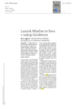 Lastnik Mladine_in_Sava_v_nakup_Istrabenza