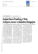 Sedež Here_Trading_v_Trst_milijoni_evrov_v_deželno_blagajno