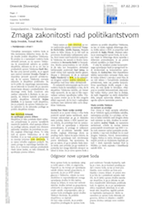 Zmaga zakonitosti_nad_politikantstvom