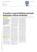 Bi gradnja_novega_letališkega_terminala_delničarjem_odžirala_dividende_