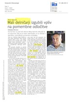 Mali delničarji_izgubili_vpliv_na_pomembne_odločitve