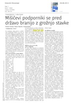 Mišičevi podporniki_se_pred_državo_branijo_z_grožnjo_stavke