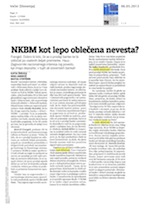 NKBM kot_lepo_oblečena_nevesta_