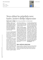 Nova oblast_bo_pripeljala_nove_kadre_Janševi_dobijo_odpravnine