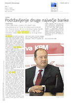 Podržavljenje druge_največje_banke