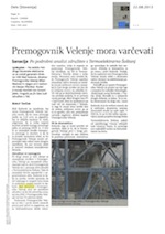 Premogovnik Velenje_mora_varčevati
