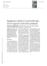 Sanitecovi delavci_si_prizadevajo_da_bi_zagnali_zadružno_podjetje