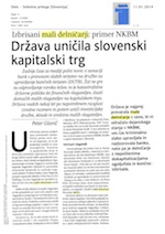Država uničila_slovenski_kapitalski_trg
