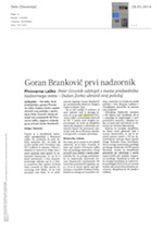 Goran Brankovič_prvi_nadzornik