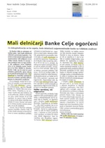 Mali delničarji_Banke_Celje_ogorčeni
