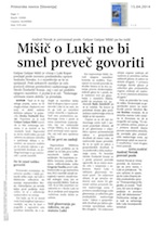Mišič o_Luki_ne_bi_smel_preveč_govoriti