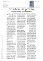 Neoliberalna prevara