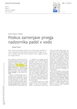 Poskus zamenjave_prvega_nadzornika_padel_v_vodo