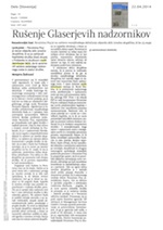 Rušenje Glaserjevih_nadzornikov