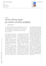 Terme Olimia_bodo_po_novem_enovito_podjetje