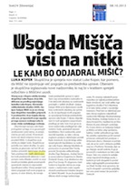 Usoda Mišiča_visi_na_nitki