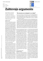Zahtevajo argumente