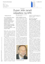 Župan Ješe_zaradi_odpadkov_na_KPK