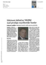Izbrisani delničar_NKBM_nad_prodajo_mariborske_banke