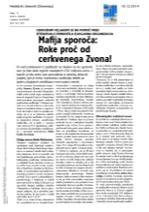 Mafija sporoča_Roke_proč_od_cerkvenega_Zvona_