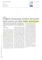 Pregled izčrpavanja_Hotelov_Bernardin_kljub_vsemu_po_želji_malih_delničarjev