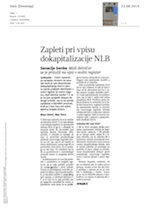 Zapleti pri_vpisu_dokapitalizacije_NLB