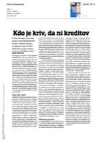 Kdo je_kriv_da_ni_kreditov