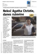 Nekoč Agatha_Christie_danes_ruševine