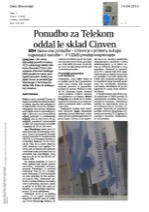 Ponudbo za_Telekom_oddal_le_sklad_Cinven
