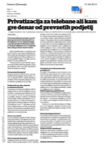 Privatizacija za_telebane_ali_kam_gre_denar_od_prevzetih_podjetij