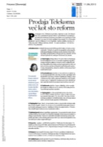 Prodaja Telekoma_več_kot_sto_reform