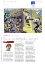 Samopostrežni bankomat