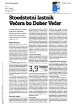 Stoodstotni lastnik_Večera_bo_Dober_Večer