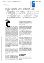 Vlada mora_sprejeti_politično_odločitev