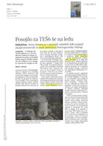 Posojilo za_TEŠ6_še_na_ledu